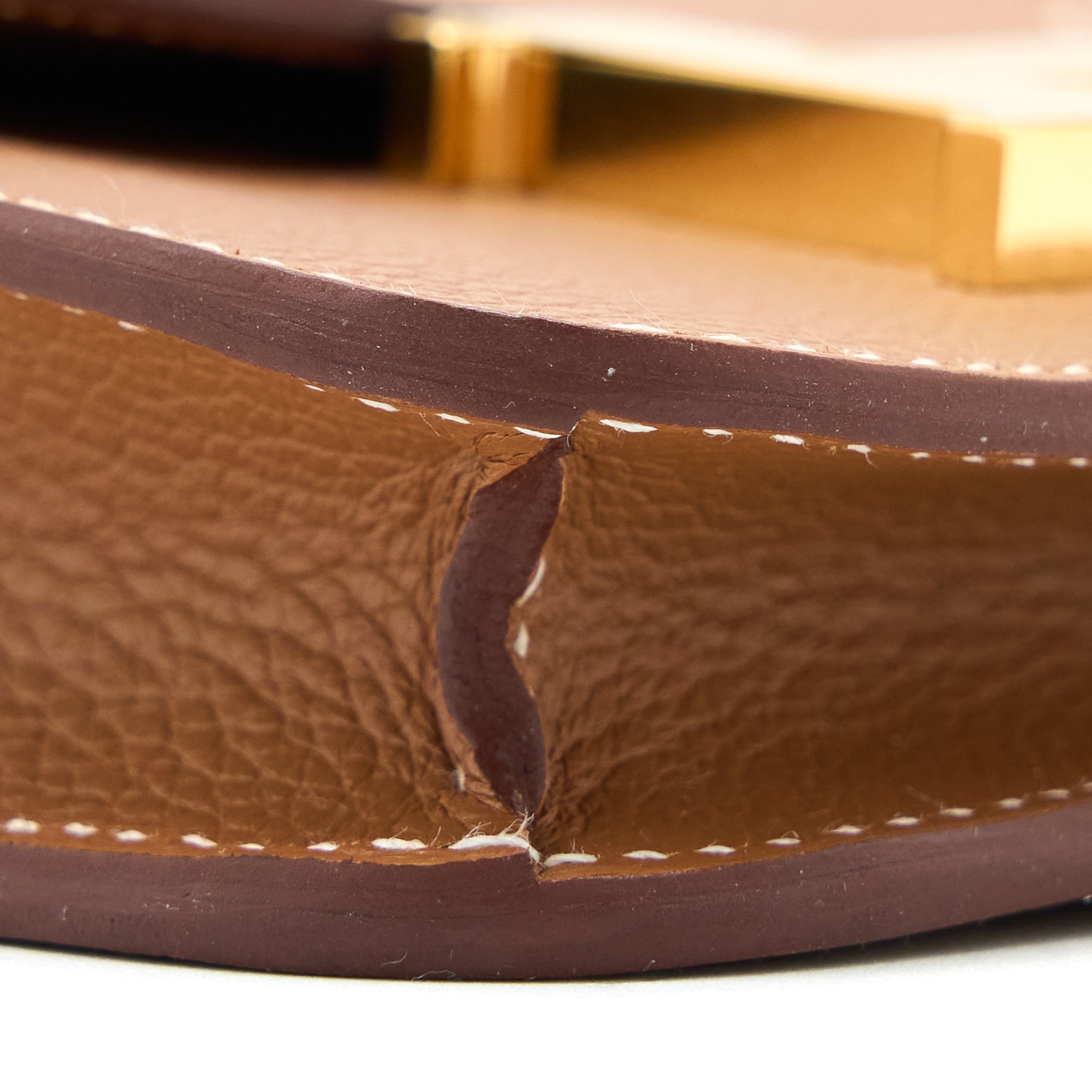 HERMES CONSTANCE SLIM EVERCOLOR GOLD GHW