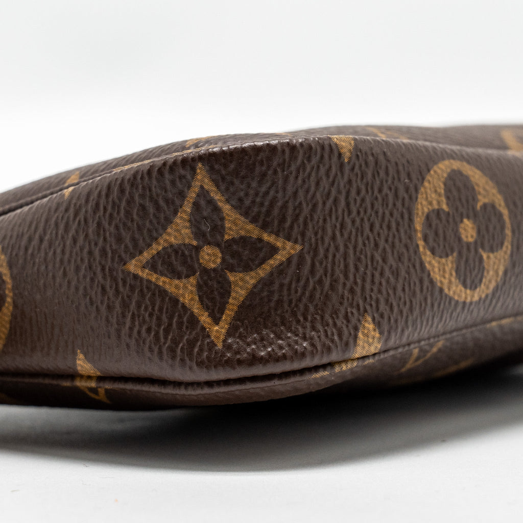 LOUIS VUITTON MINI POCHETTE ACCESSORIES MONOGRAM CANVAS GHW
