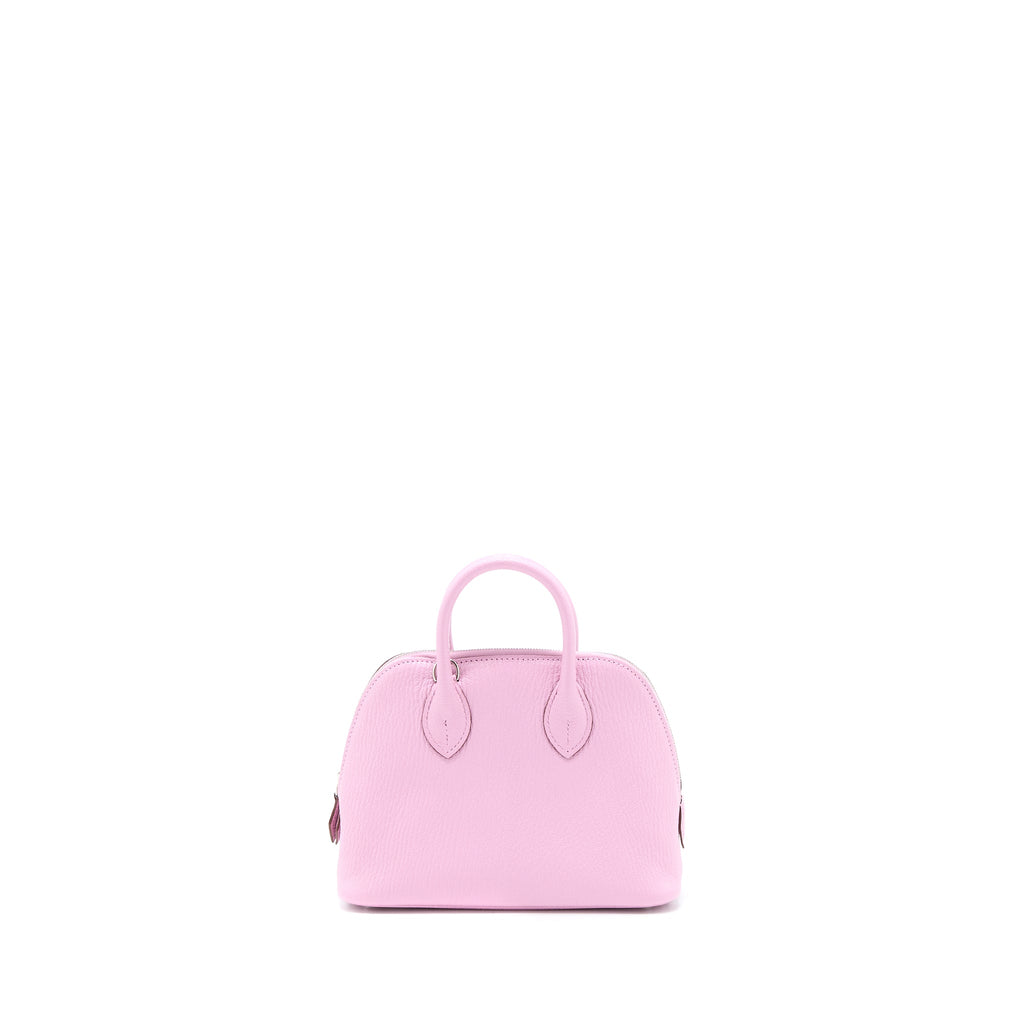 HERMES MINI BOLIDE CHÈVRE MYSORE X9 MAUVE SYLVESTRE SHW