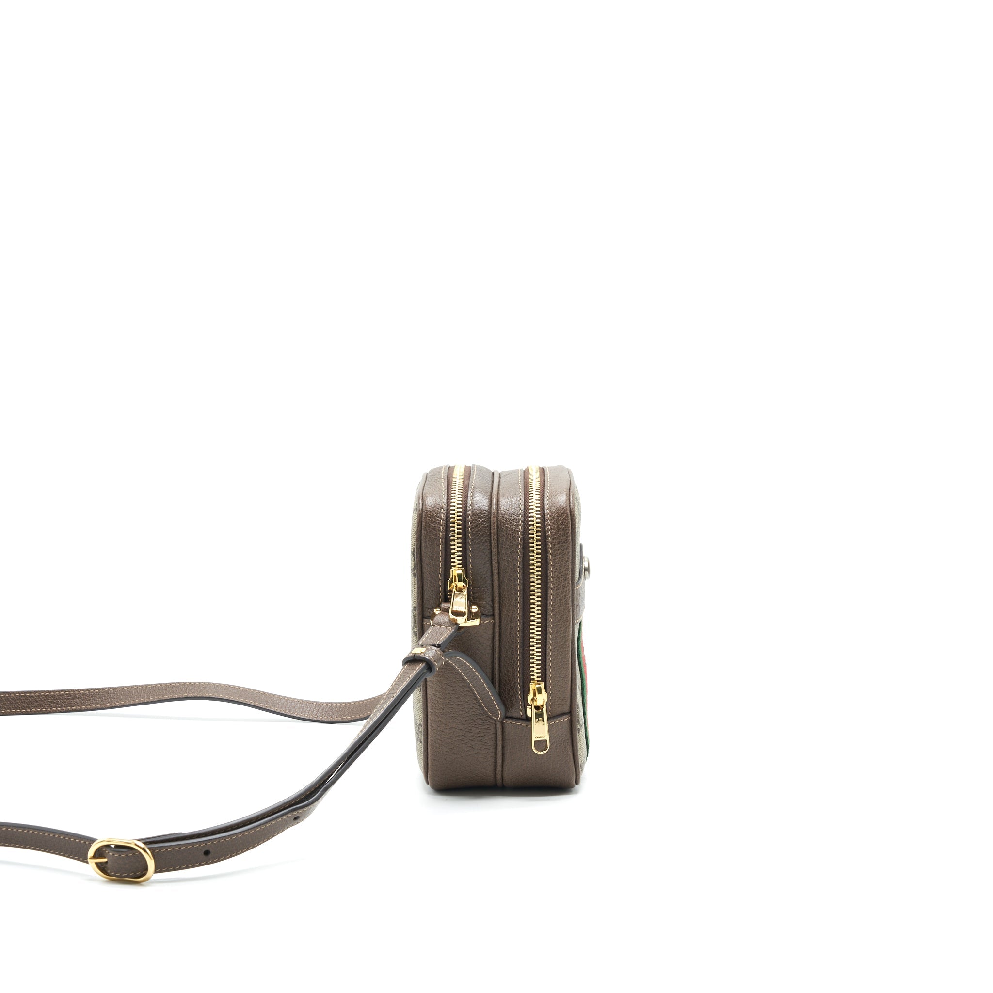 GUCCI OPHIDIA GG SUPREME MINI SHOULDER BAG