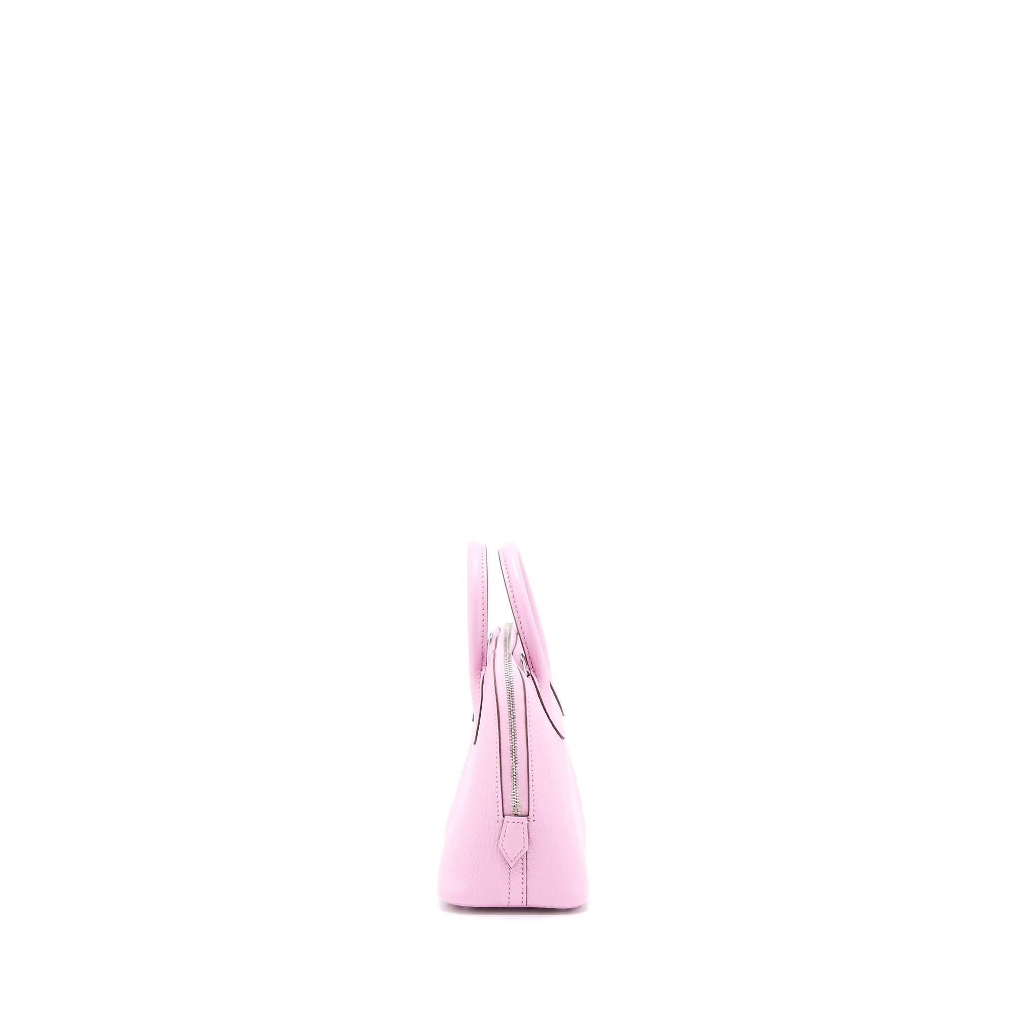 HERMES MINI BOLIDE CHÈVRE MYSORE X9 MAUVE SYLVESTRE SHW