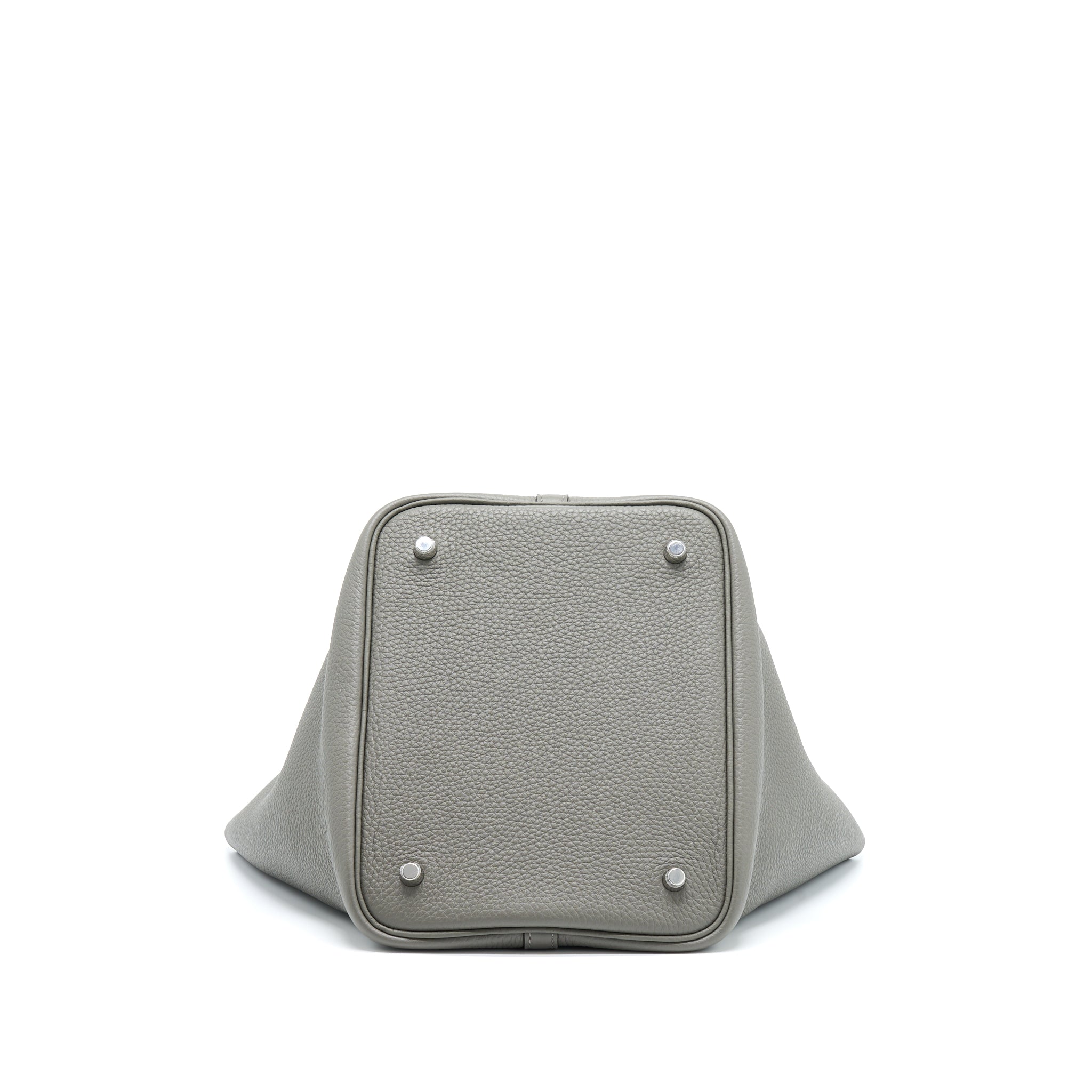 HERMES PICOTIN 22 LOCK BAG CLEMENCE 0L GRIS MEYER SHW
