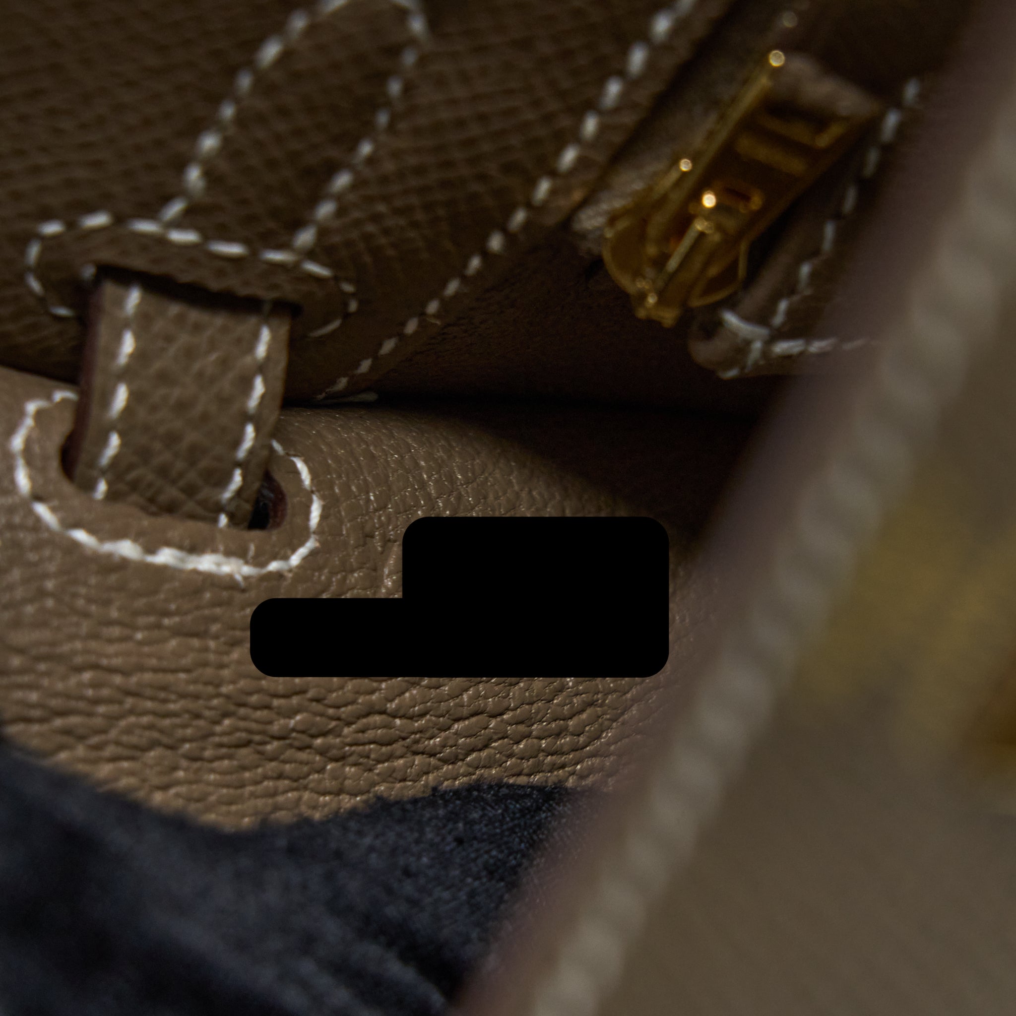 HERMES KELLY 25 EPSOM ETOUPE GHW
