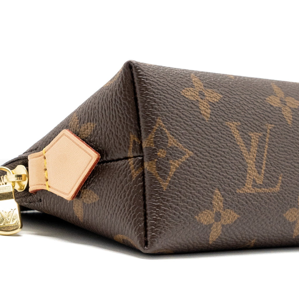 LOUIS VUITTON COSMETIC POUCH MONOGRAM CANVAS GHW