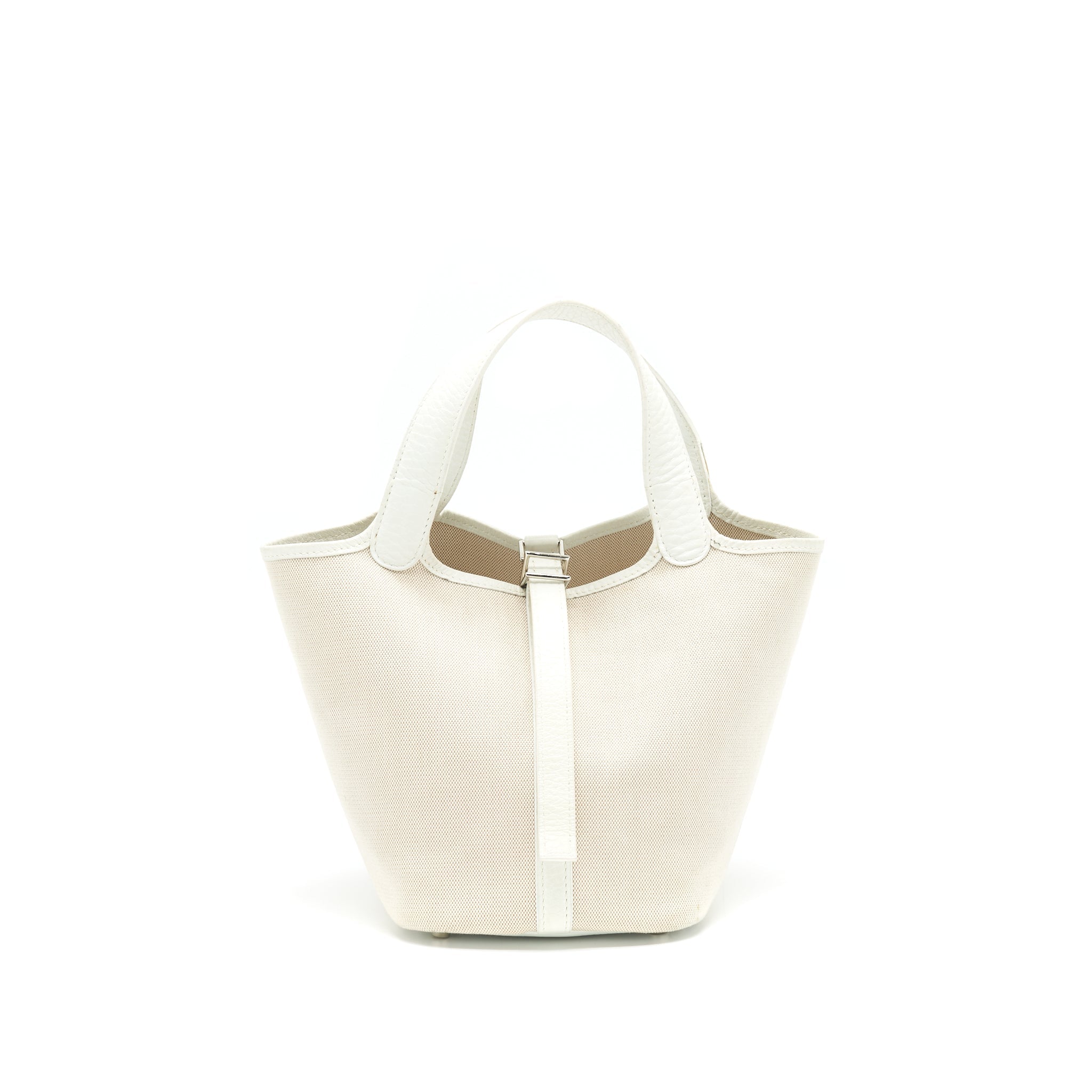 HERMES VINTAGE PICOTIN 18 CANVAS BAG