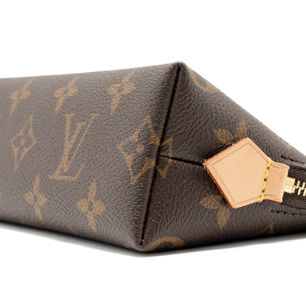 LOUIS VUITTON COSMETIC POUCH MONOGRAM CANVAS GHW