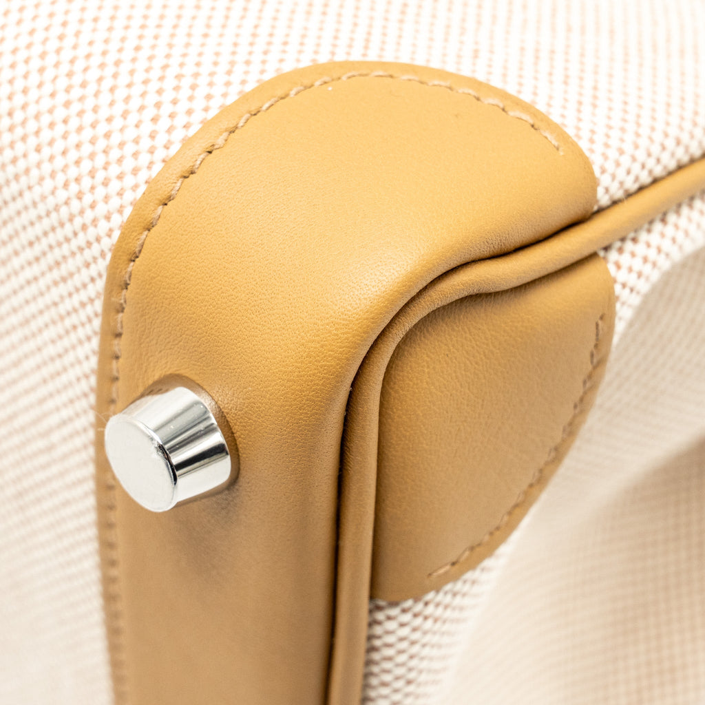 HERMES BIRKIN 25 TOILE SWIFT/CANVAS BISCUIT SHW
