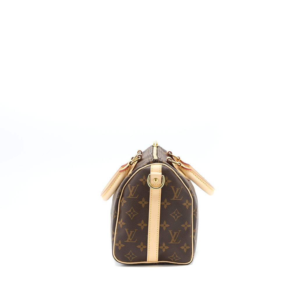 LOUIS VUITTON SPEEDY BANDOULIERE 25 MONOGRAM CANVAS GHW