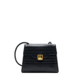CHANEL VINTAGE KELLY FLAP BAG LAMBSKIN BLACK GHW