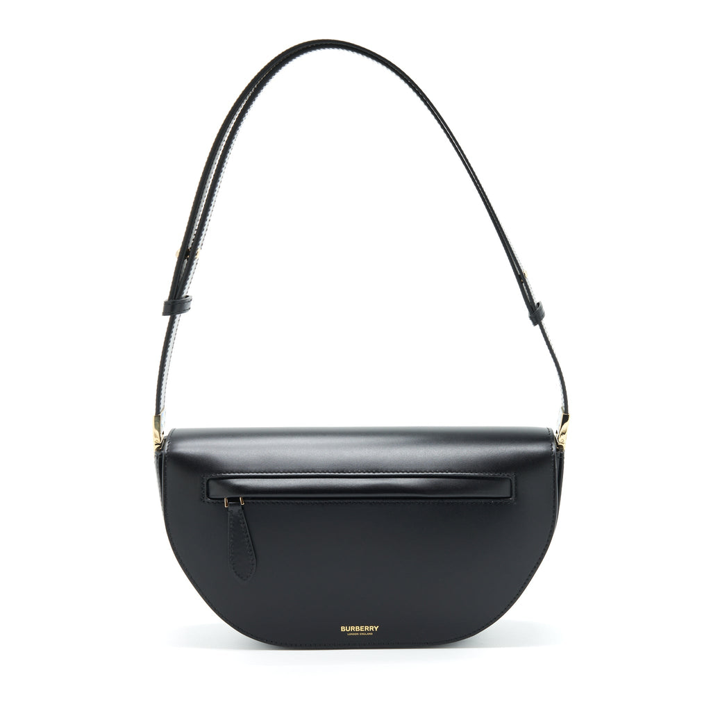 BURBERRY SMALL OLYMPIA BAG BLACK GHW