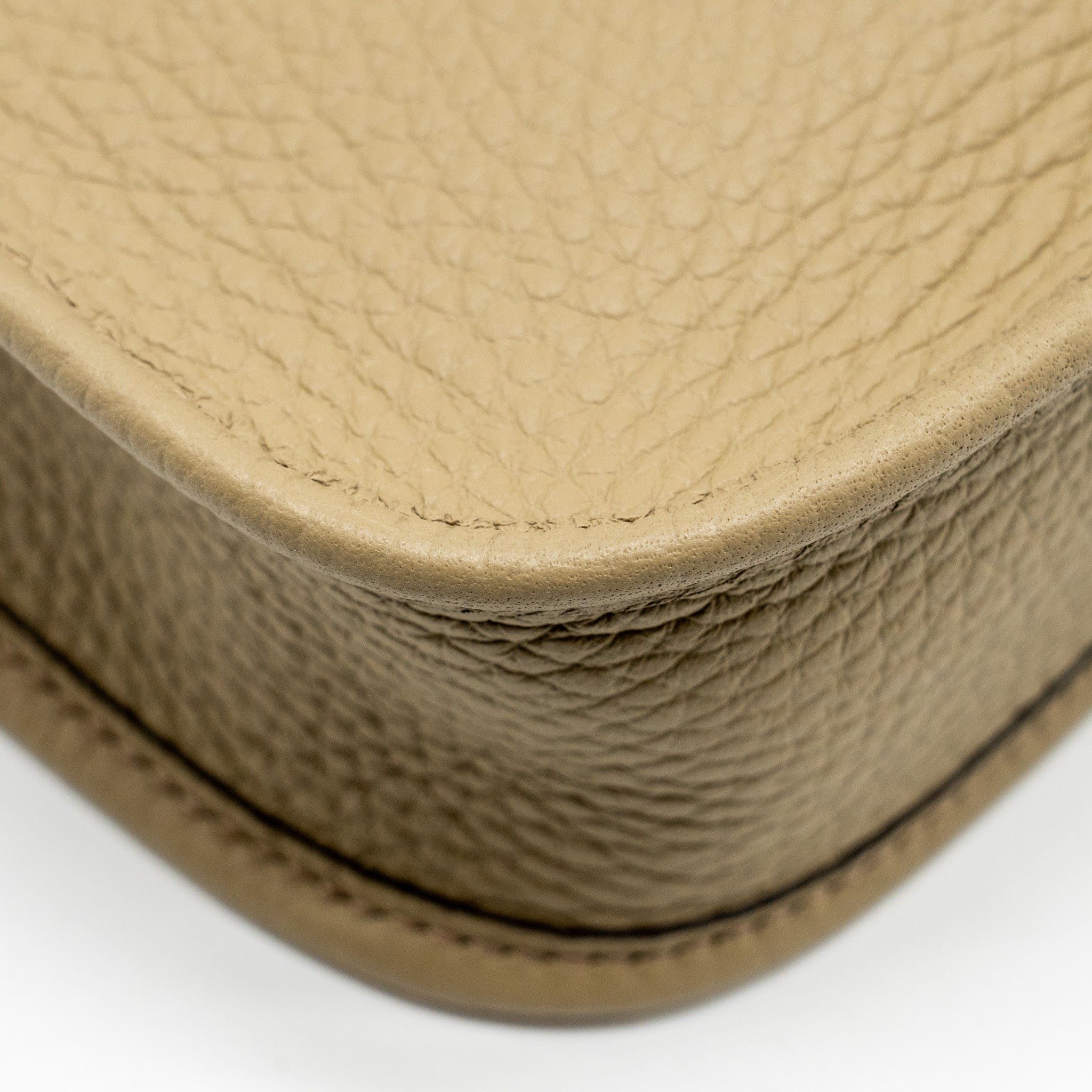 HERMES MINI EVELYNE CLEMENCE BEIGE MARFA WITH MULTICOLOUR STRAP SHW