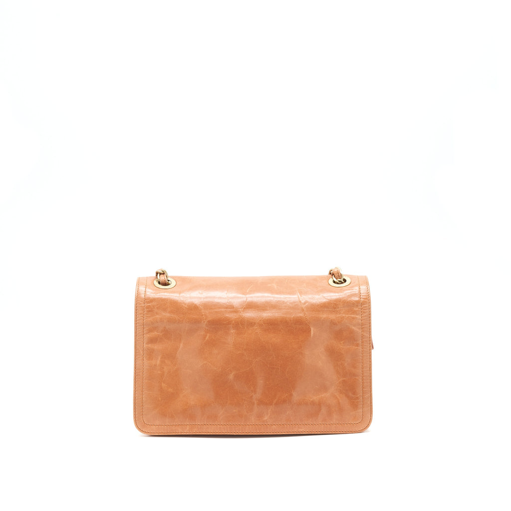 CHANEL QUILTED FLAP SHOULDER BAG PINK