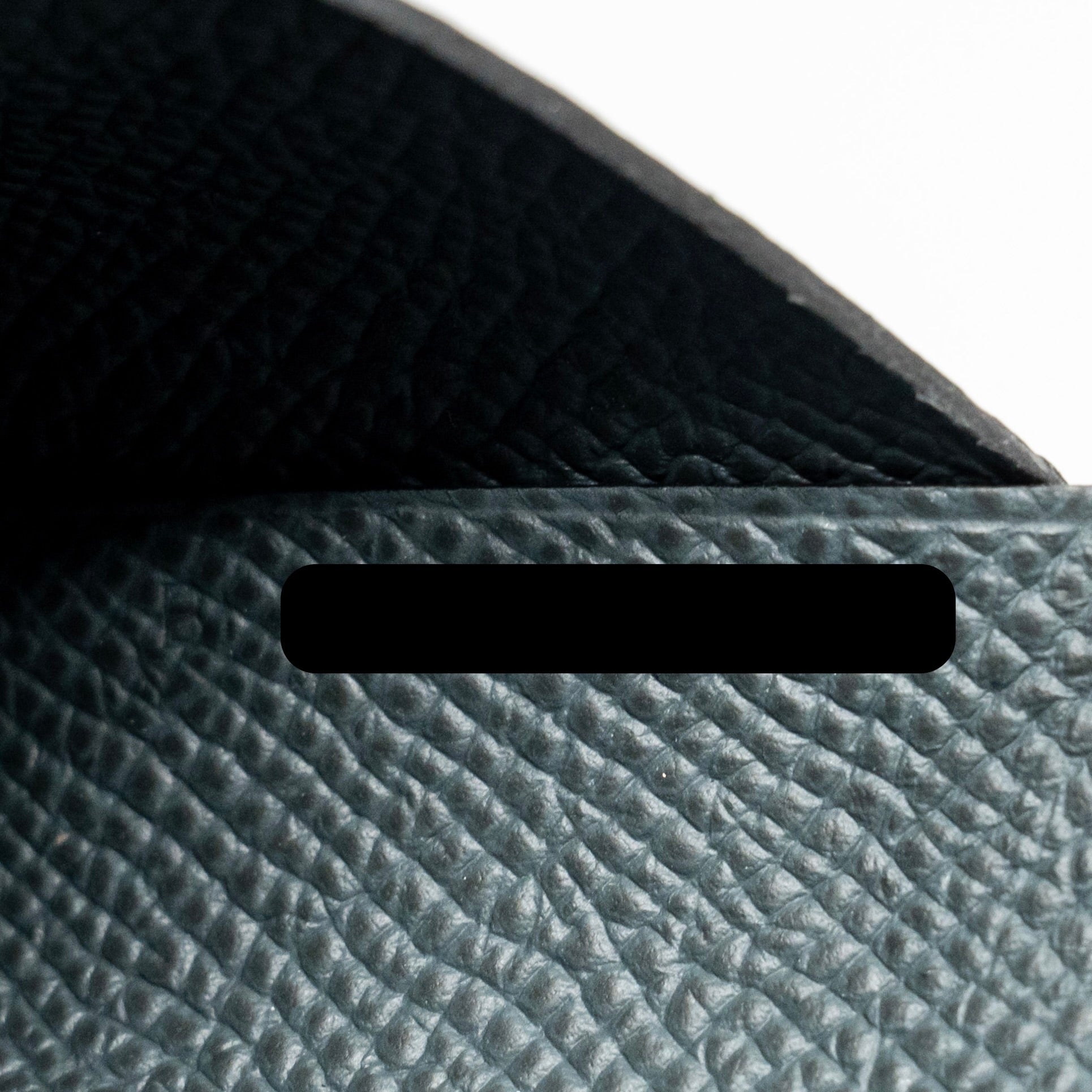 HERMES CALVI DUO CARD HOLDER EPSOM Y7 BLEU ORAGE SHW