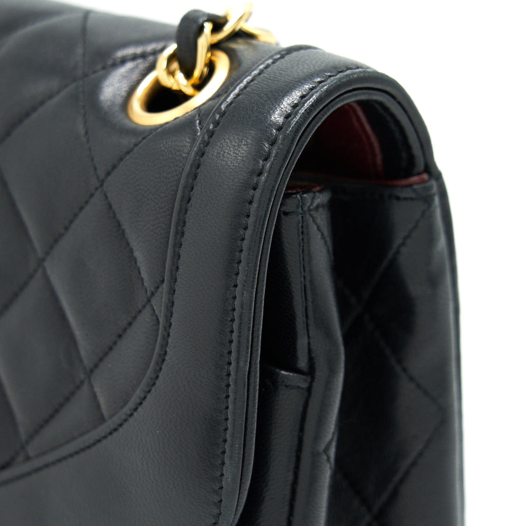 CHANEL VINTAGE CC FLAP BAG IN GHW