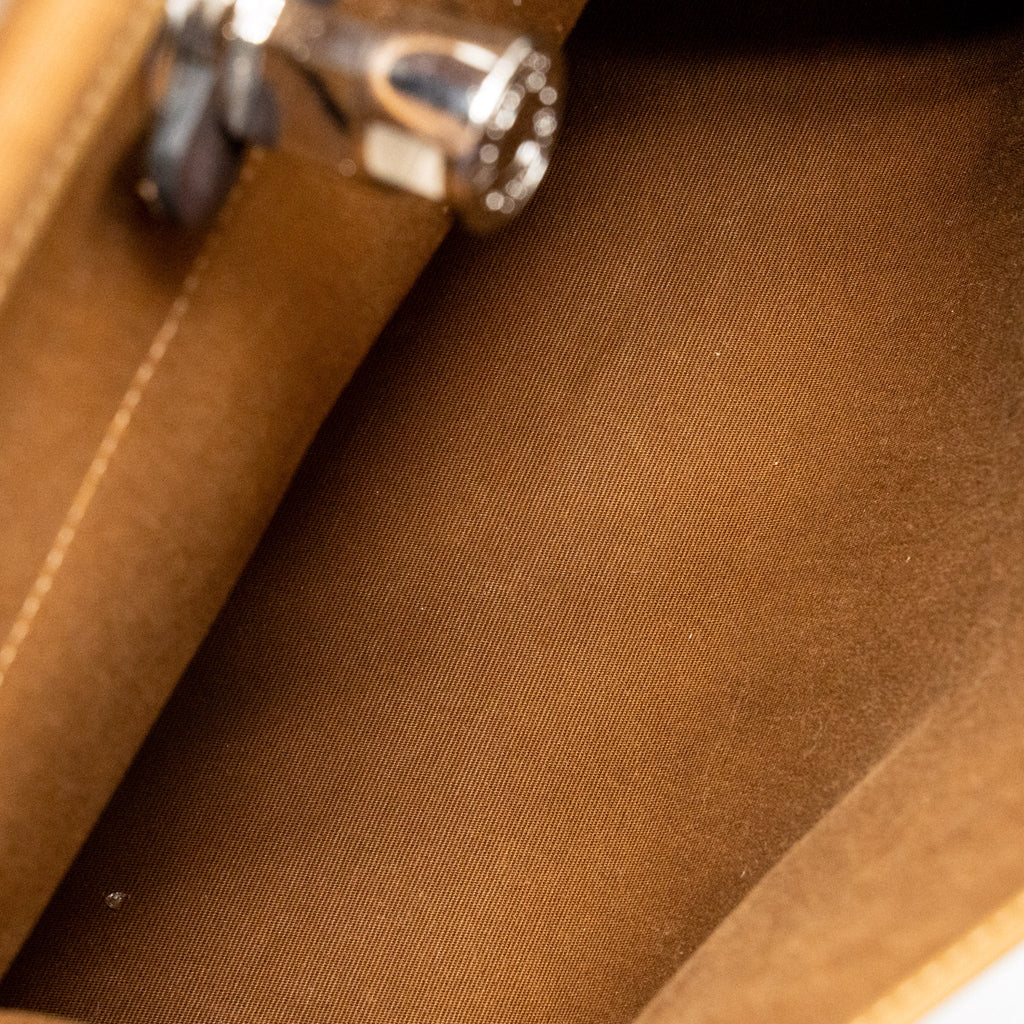 HERMES HERBAG 31 ZIP BAG CANVAS/HUNTER LEATHER ALEZAN/EBENE SHW