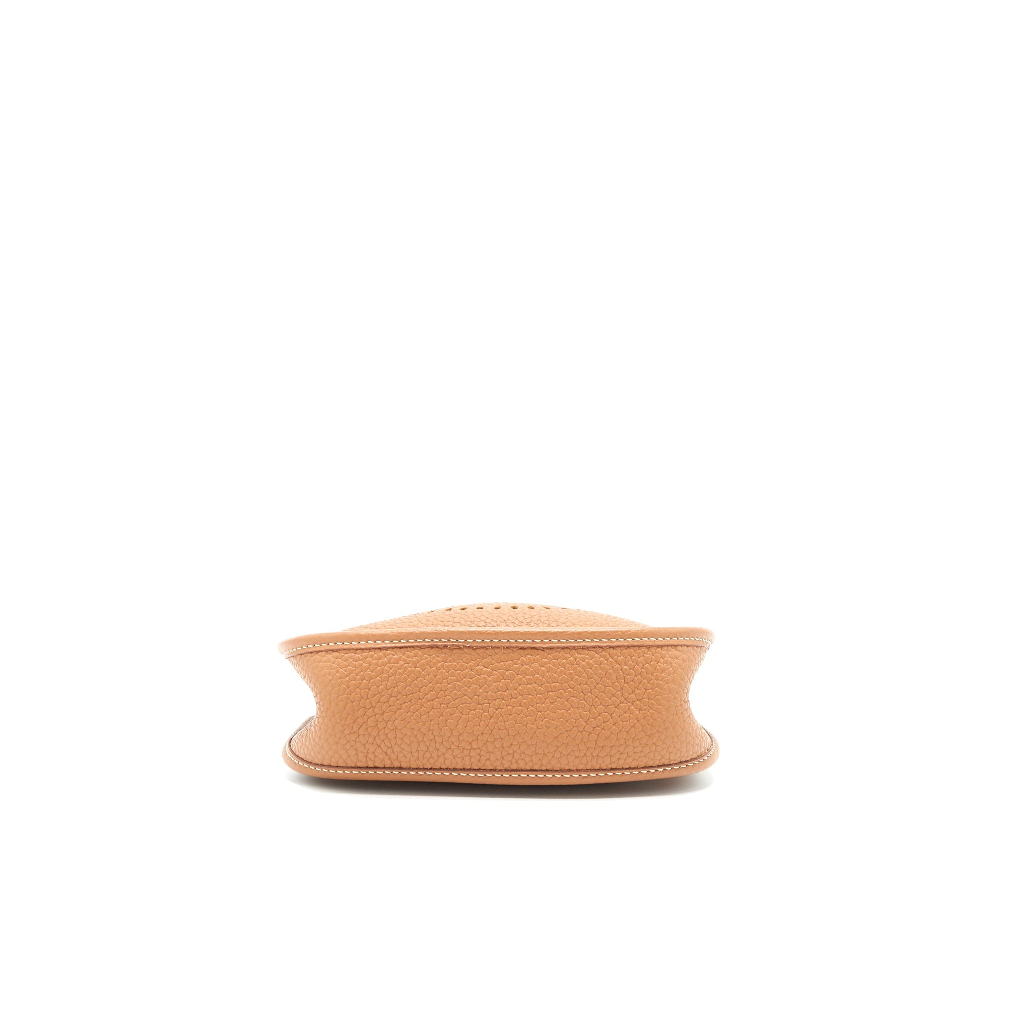 HERMES MINI EVELYNE GOLD WITH MULTI PATTERN STRAP GHW