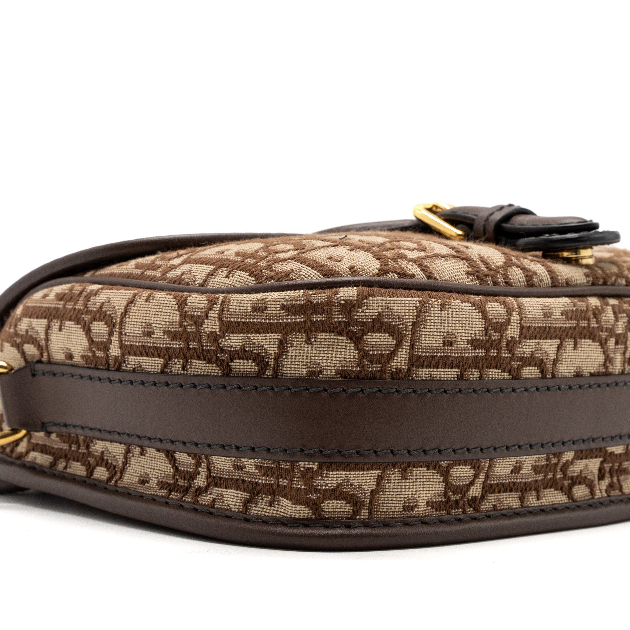 DIOR MEDIUM BOBBY BAG BROWN DIOR OBLIQUE JACQUARD GHW