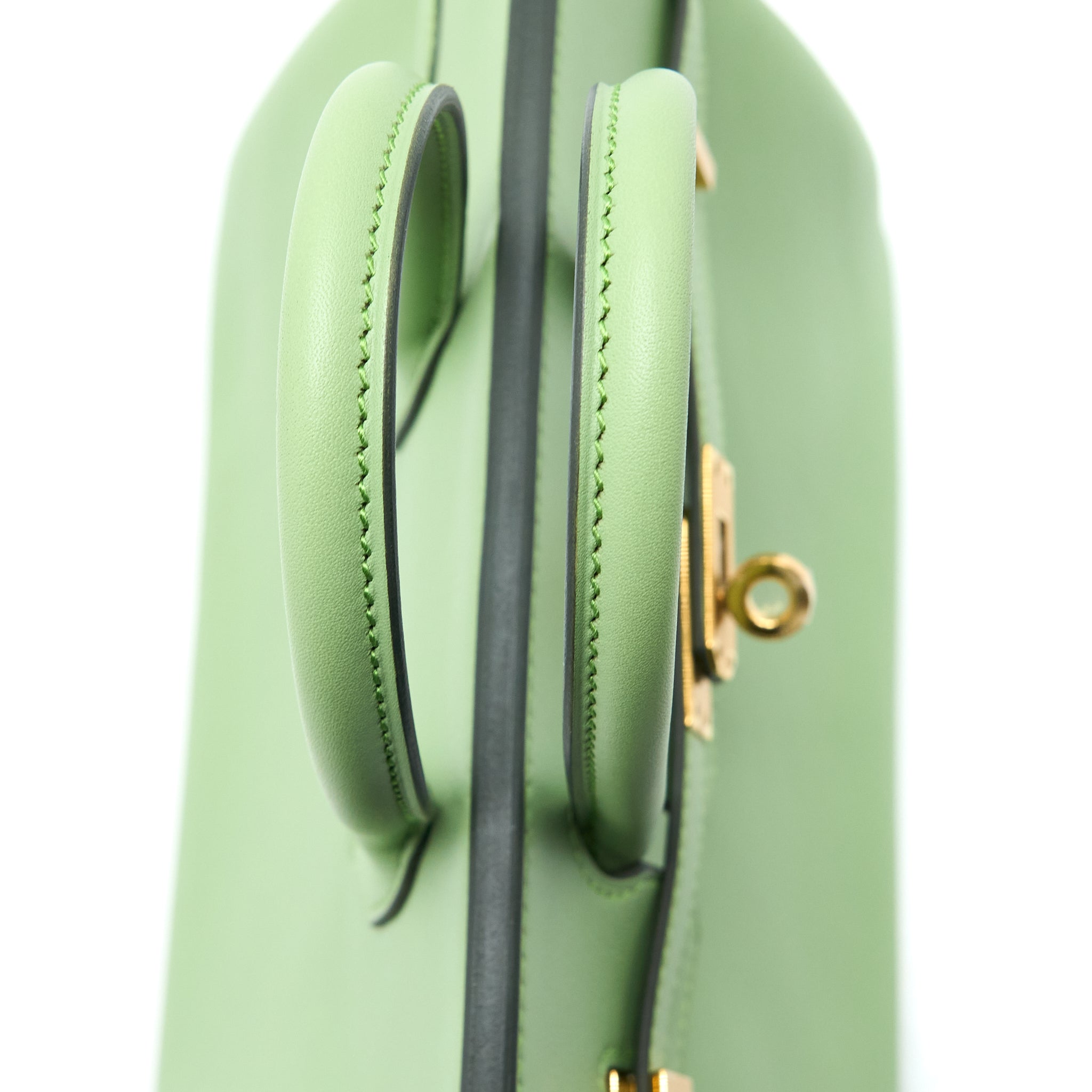 HERMES BIRKIN 25 SWIFT 3I VERT CRIQUET GHW