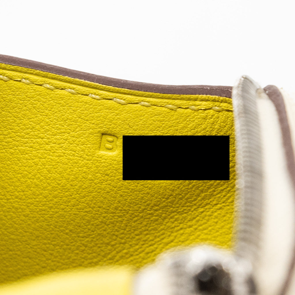 HERMES MINI LINDY SWIFT NATA / LIME SHW
