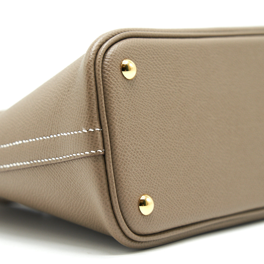 HERMES BOLIDE 27 BAG ETOUPE EPSOM GHW
