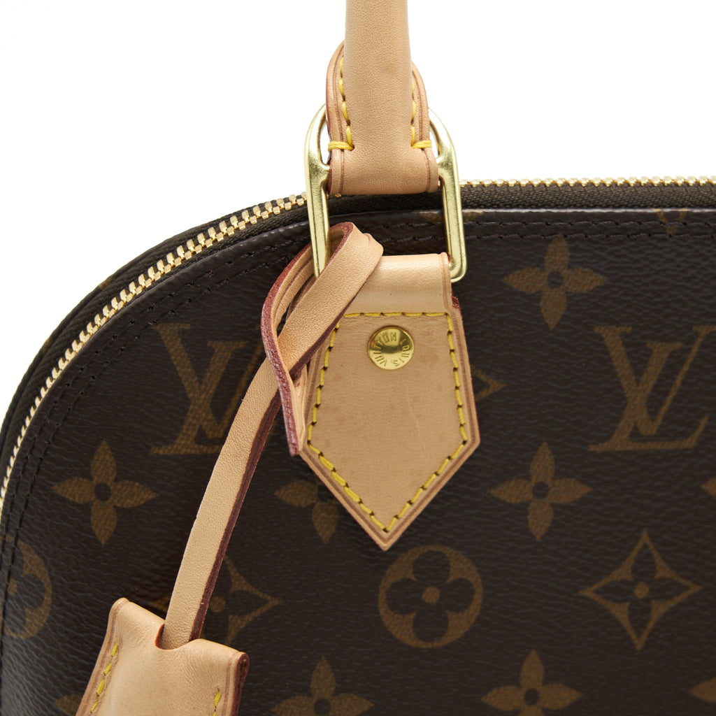LOUIS VUITTON ALMA BB MONOGRAM CANVAS GHW