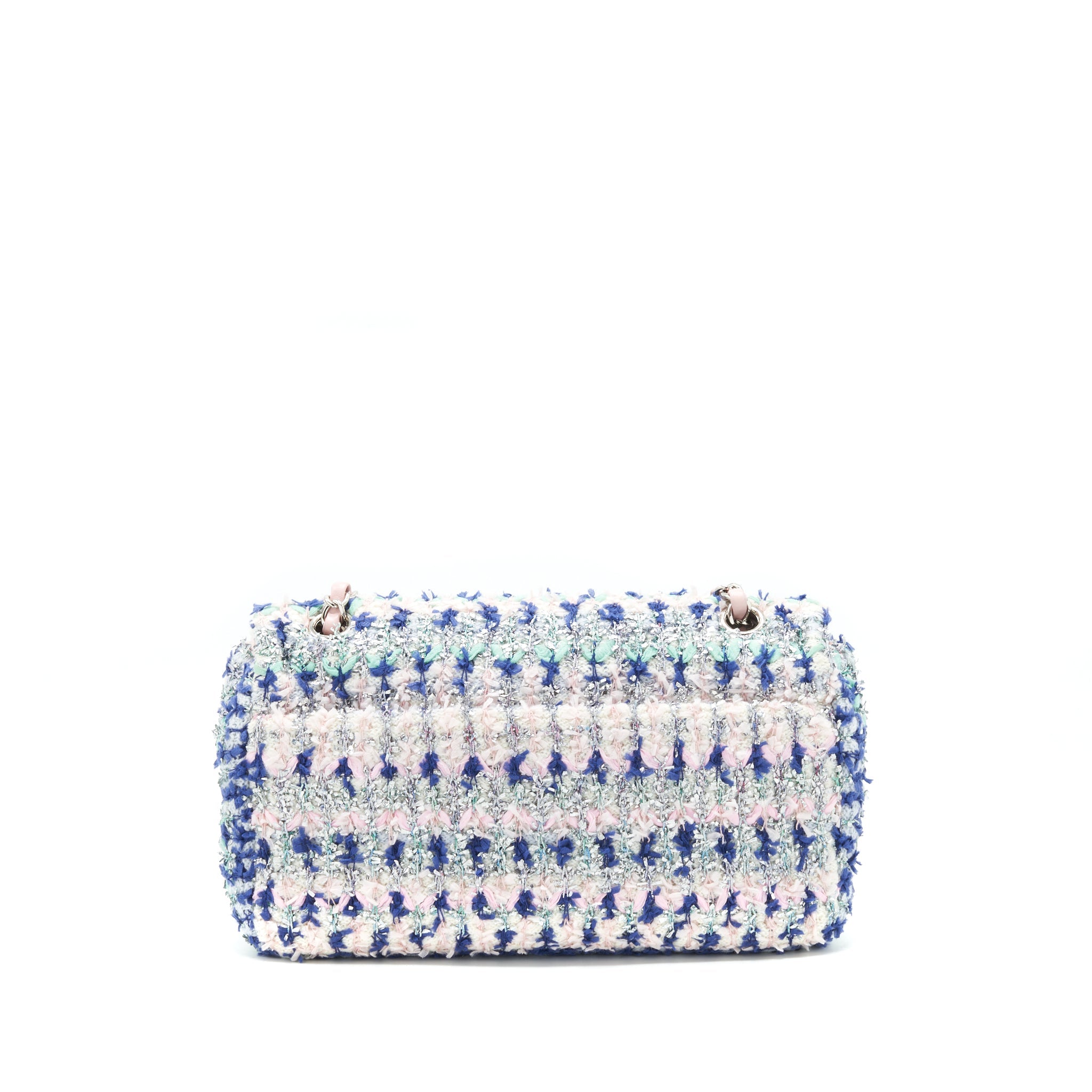 CHANEL TWEED CLASSIC FLAP BAG MULTI COLOUR SHW