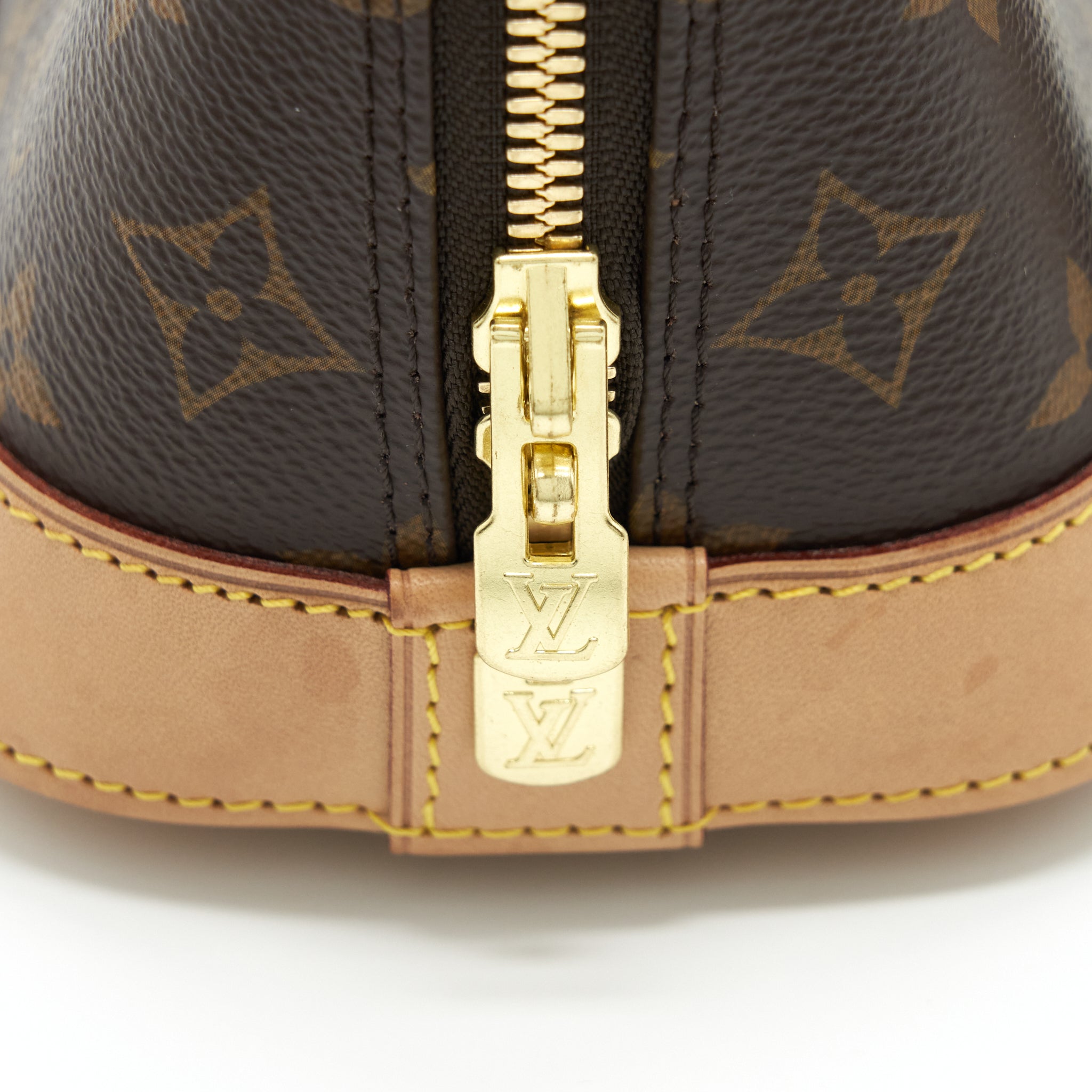 LOUIS VUITTON ALMA BB MONOGRAM CANVAS GHW