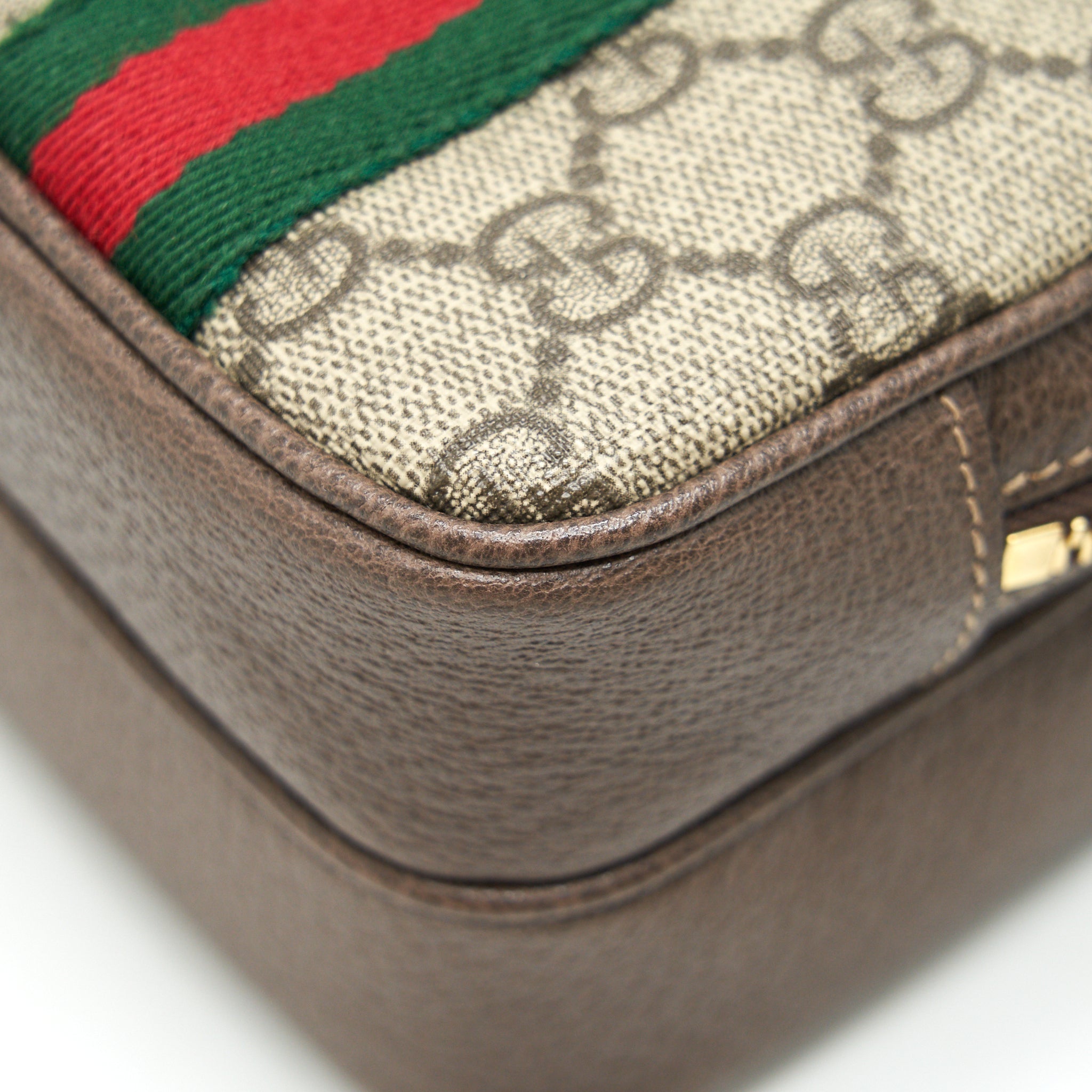 GUCCI OPHIDIA GG SUPREME MINI SHOULDER BAG