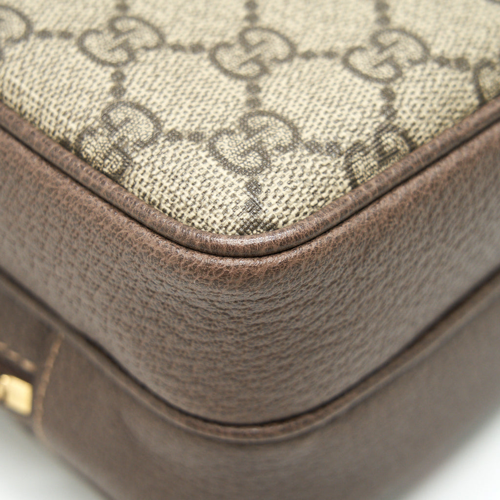 GUCCI OPHIDIA GG SUPREME MINI SHOULDER BAG