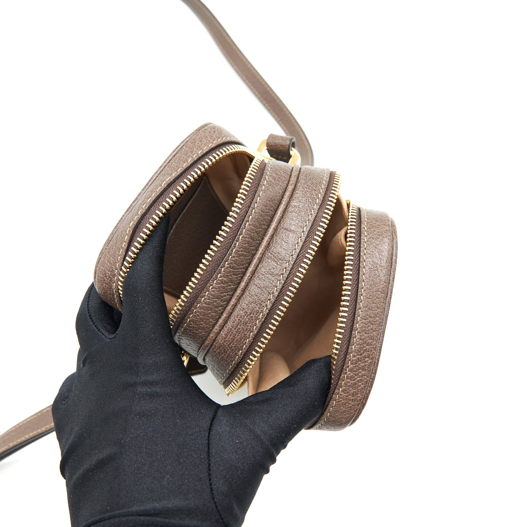 GUCCI OPHIDIA GG SUPREME MINI SHOULDER BAG
