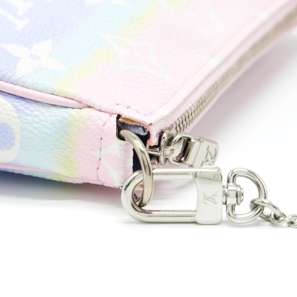 LOUIS VUITTON MINI POCHETTE ACCESSORIES MONOGRAM ESCALE LIMITED EDITION