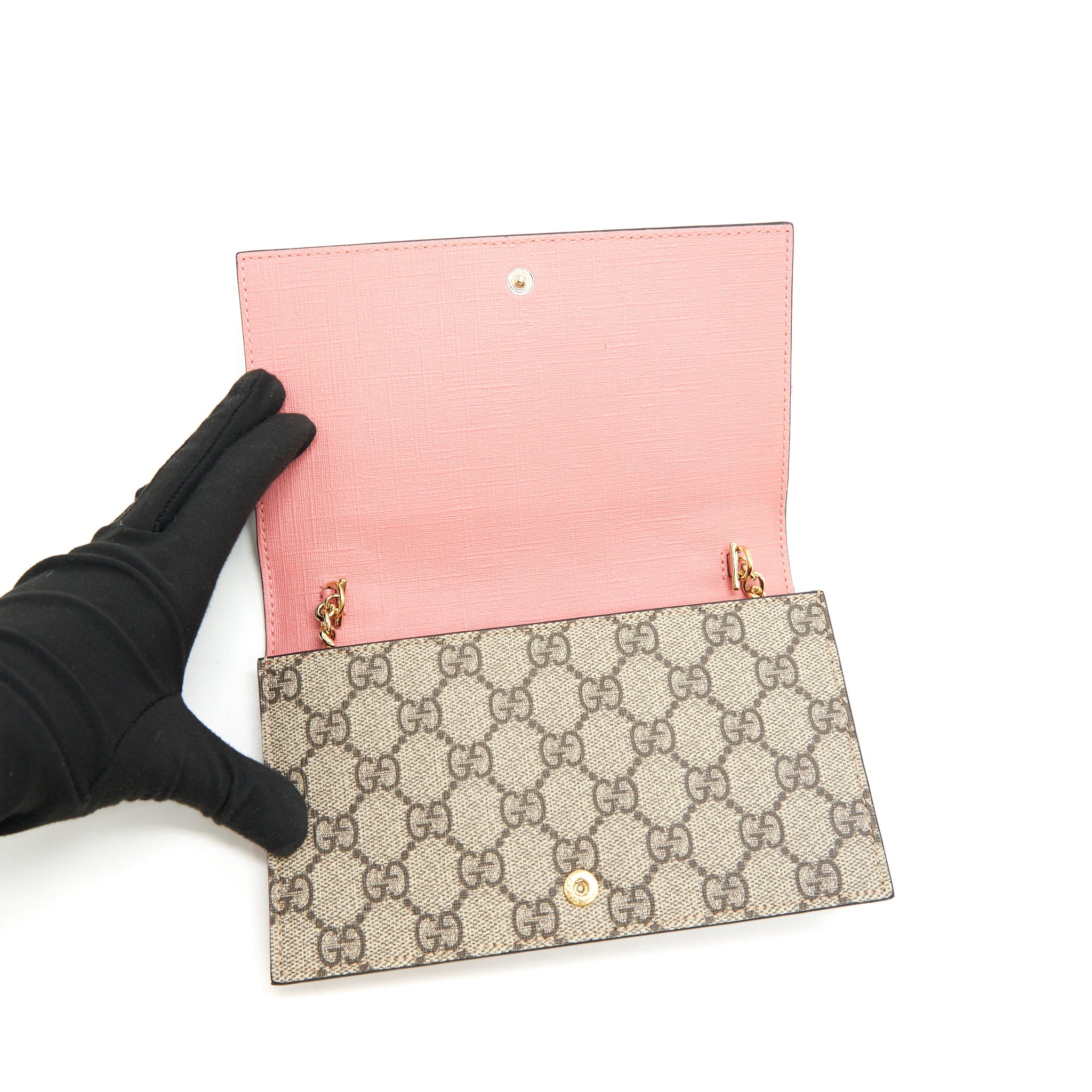 GUCCI WALLET ON CHAIN SUPREME CANVAS LIMITED EDITION