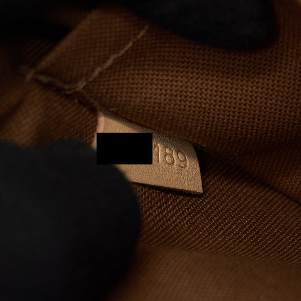 LOUIS VUITTON MULTI POCHETTE KAHKI STRAP MONOGRAM GHW