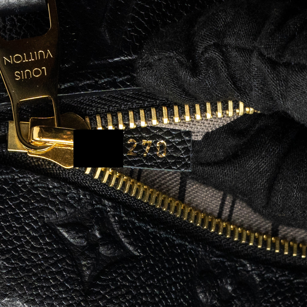 LOUIS VUITTON POCHETTE METIS MONOGRAM EMPREINTE BLACK GHW
