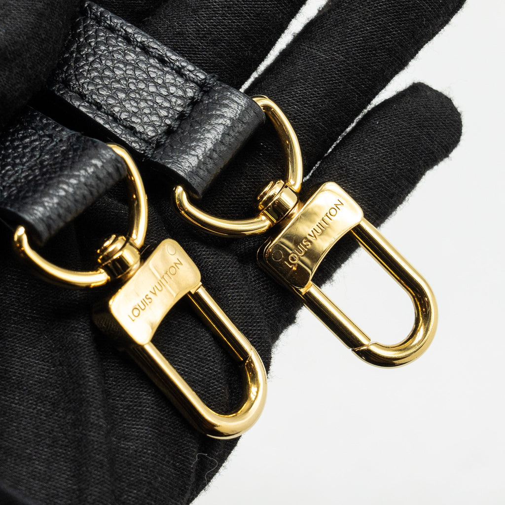 LOUIS VUITTON POCHETTE METIS MONOGRAM EMPREINTE BLACK GHW