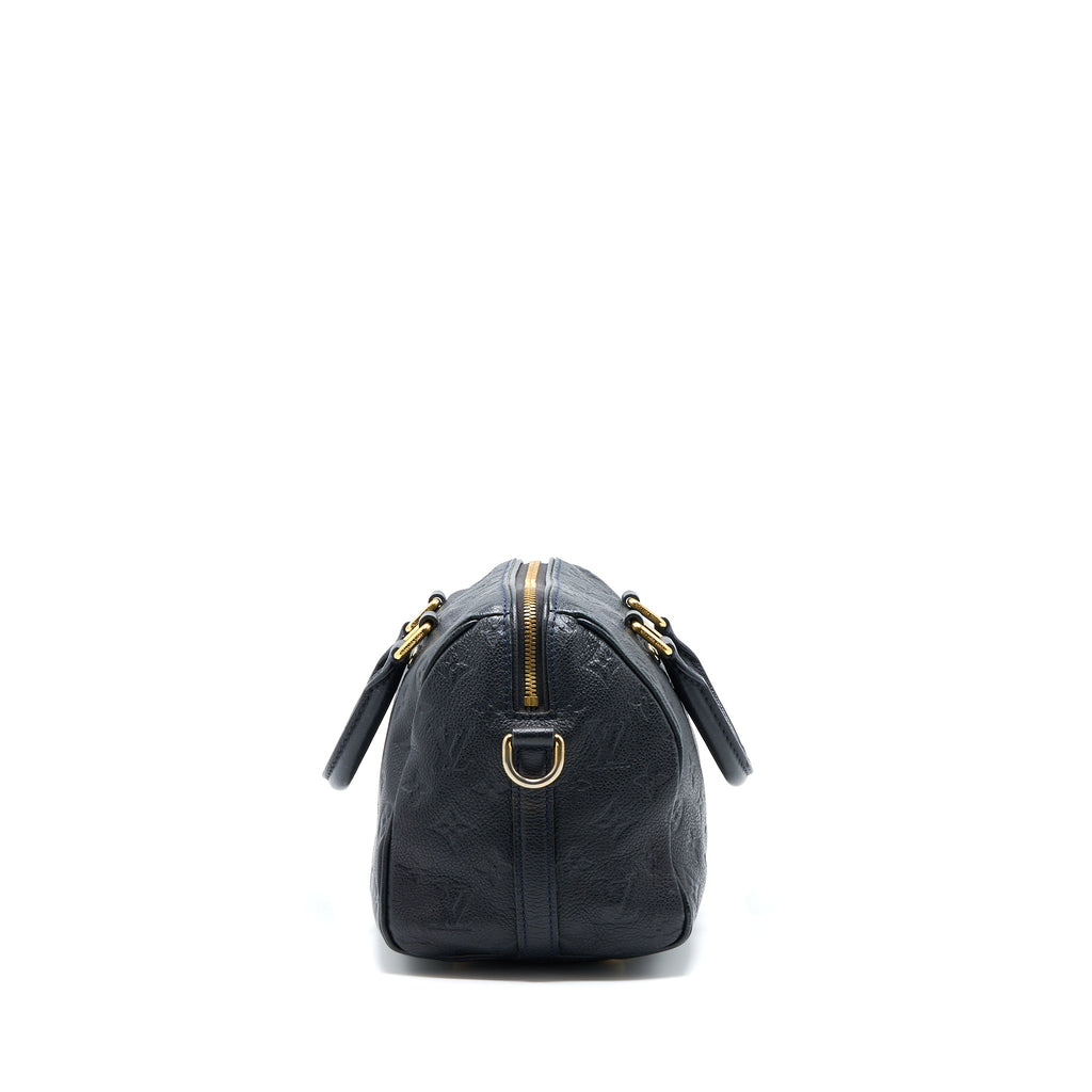 LOUIS VUITTON SPEEDY 25 MONOGRAM EMPREINTE BLACK GHW