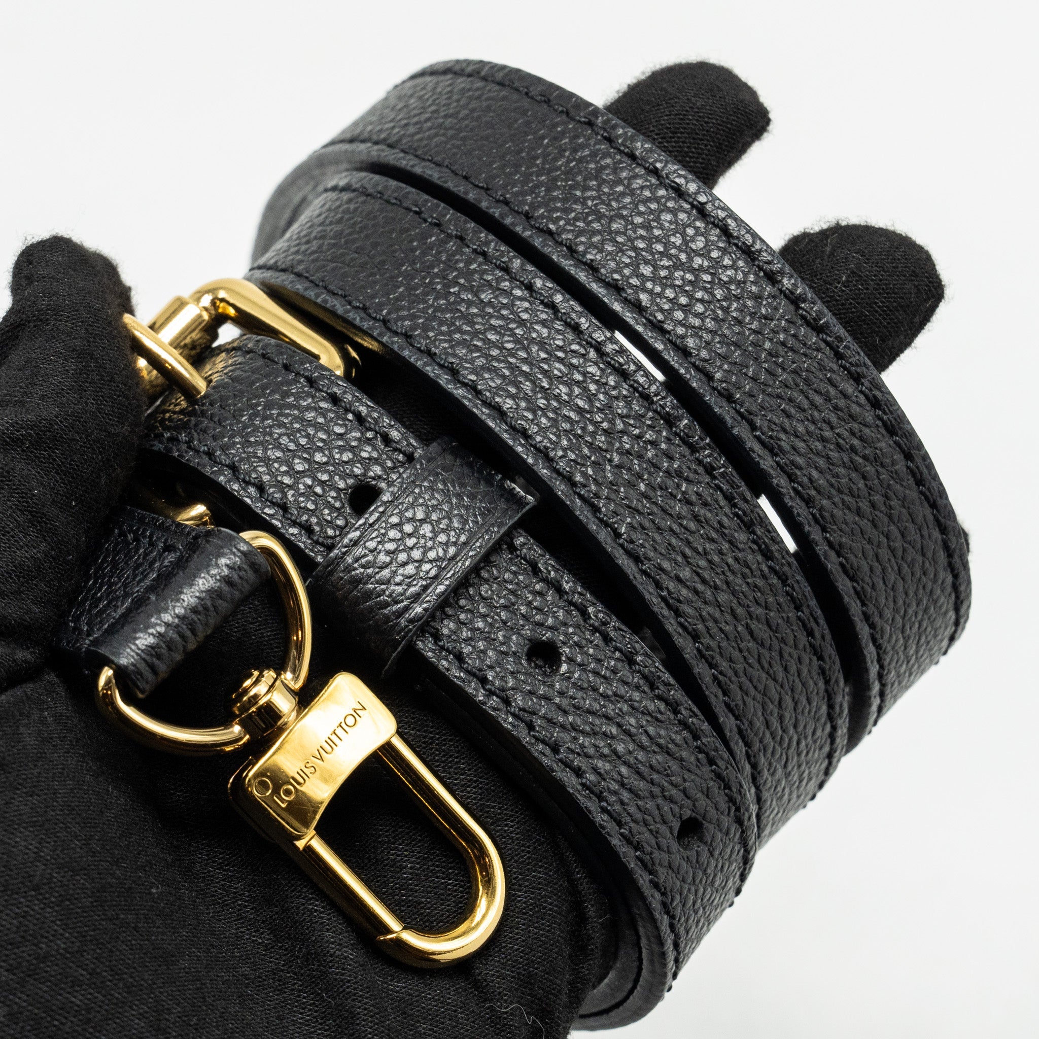 LOUIS VUITTON POCHETTE METIS MONOGRAM EMPREINTE BLACK GHW