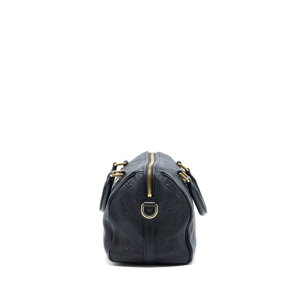 LOUIS VUITTON SPEEDY 25 MONOGRAM EMPREINTE BLACK GHW