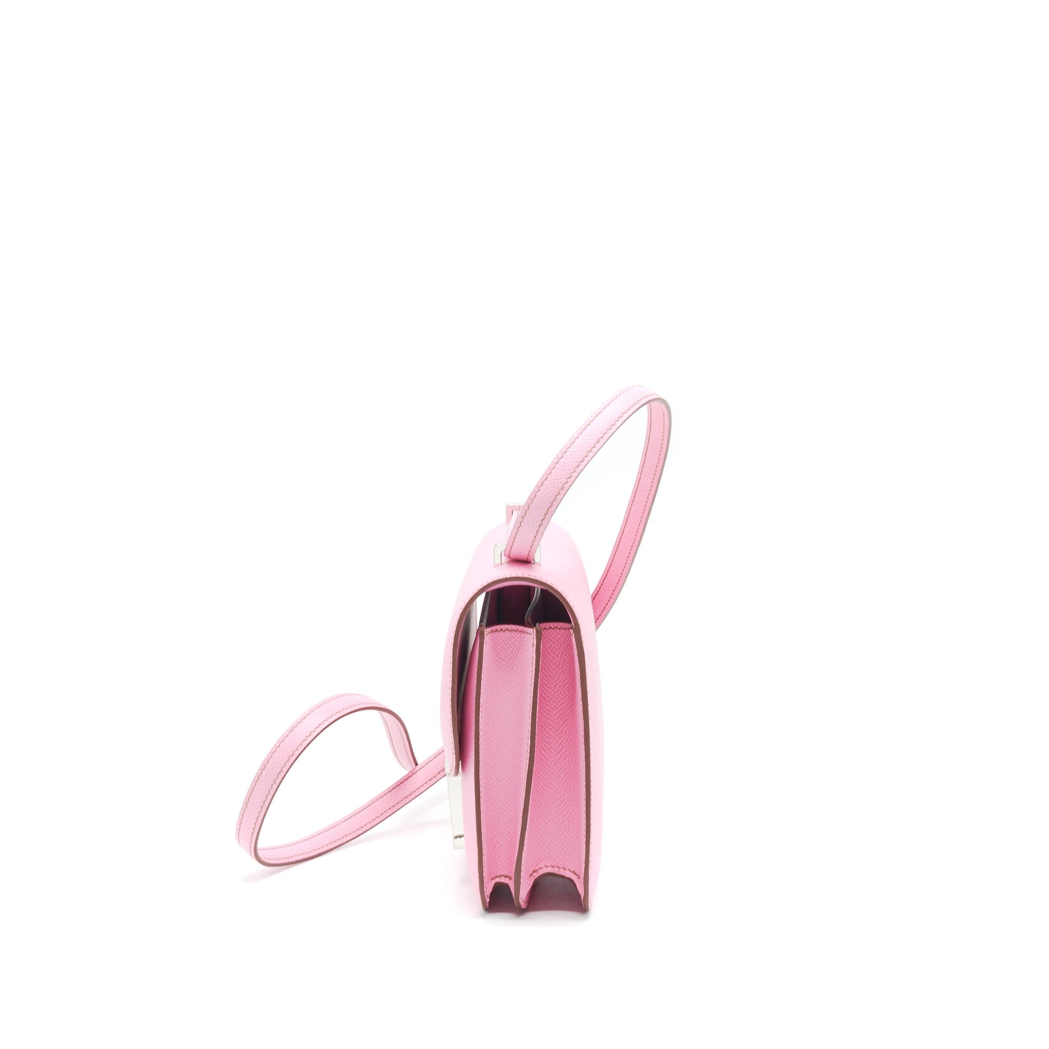 HERMES MINI CONSTANCE 5P BUBBLEGUM PINK EPSOM SHW
