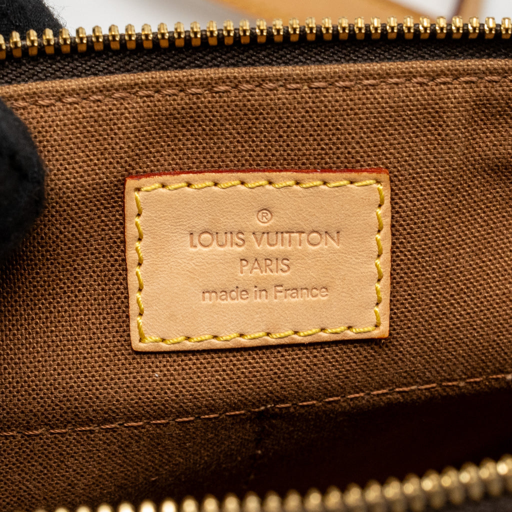 LOUIS VUITTON POPINCOURT LONG SHOULDER BAG MONOGRAM CANVAS GHW