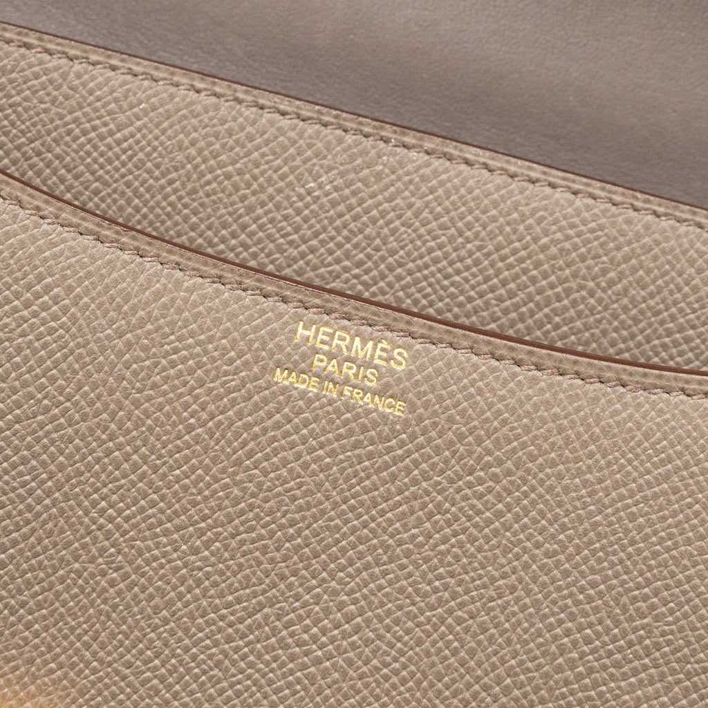 HERMES CONSTANCE 24 EPSOM GRIS ETAIN RGHW