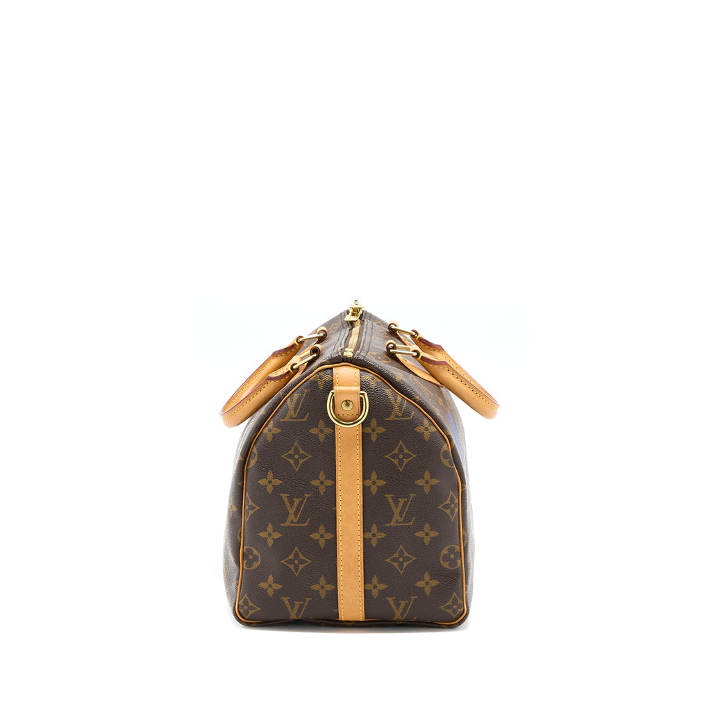 LOUIS VUITTON SPEEDY 30 LIMITED EDITION MONOGRAM CANVAS GHW
