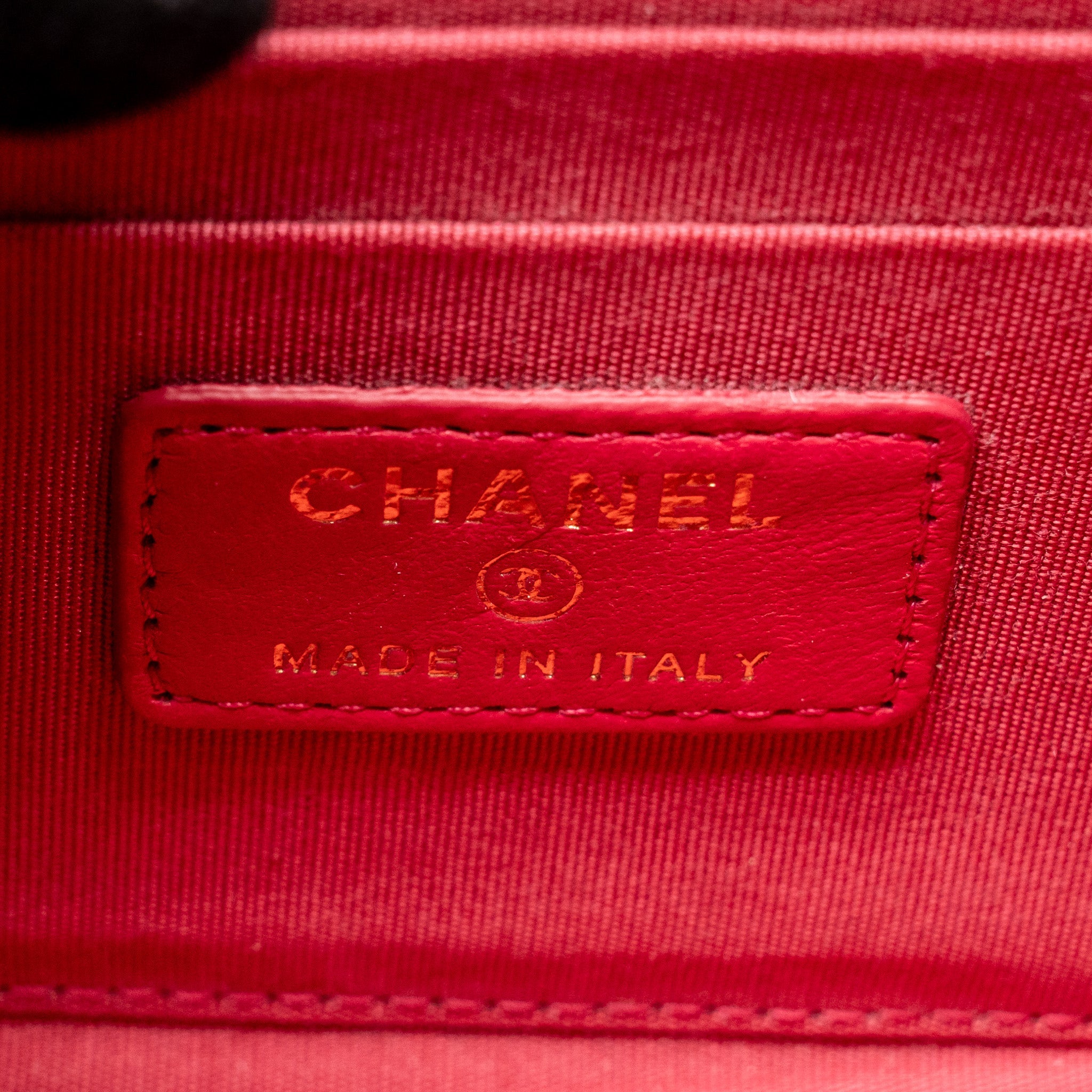 CHANEL MINI TRENDY CC CLUTCH WITH CHAIN LAMBSKIN PINK LGHW