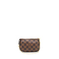 LOUIS VUITTON MINI POCHETTE ACCESSORIES DAMIER EBENE CANVAS