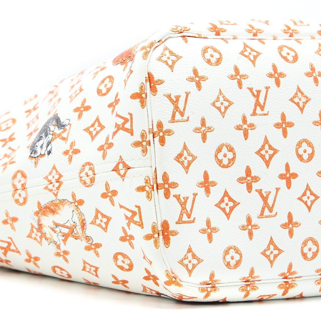 LOUIS VUITTON GRACE CODDINGTON CATOGRAM NEVERFULL MM CANVAS GHW