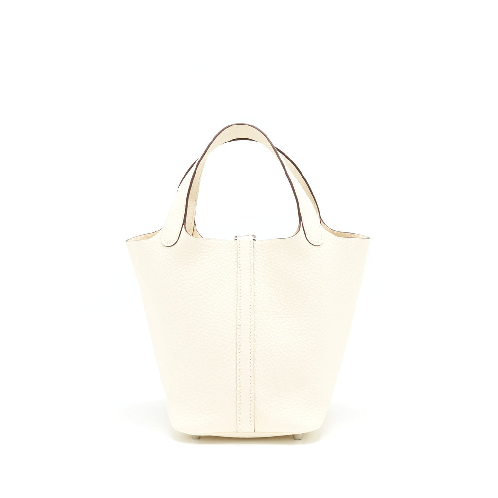 HERMES PICOTIN 18 LOCK BAG NATA SHW