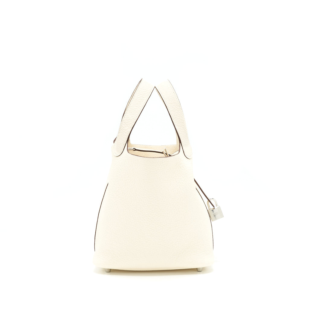 HERMES PICOTIN 18 LOCK BAG NATA SHW