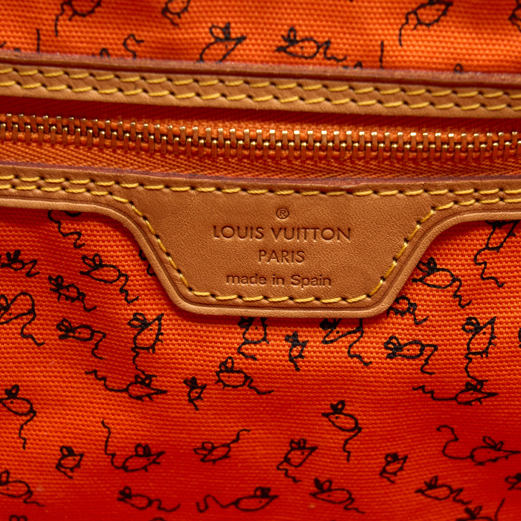 LOUIS VUITTON GRACE CODDINGTON CATOGRAM NEVERFULL MM CANVAS GHW