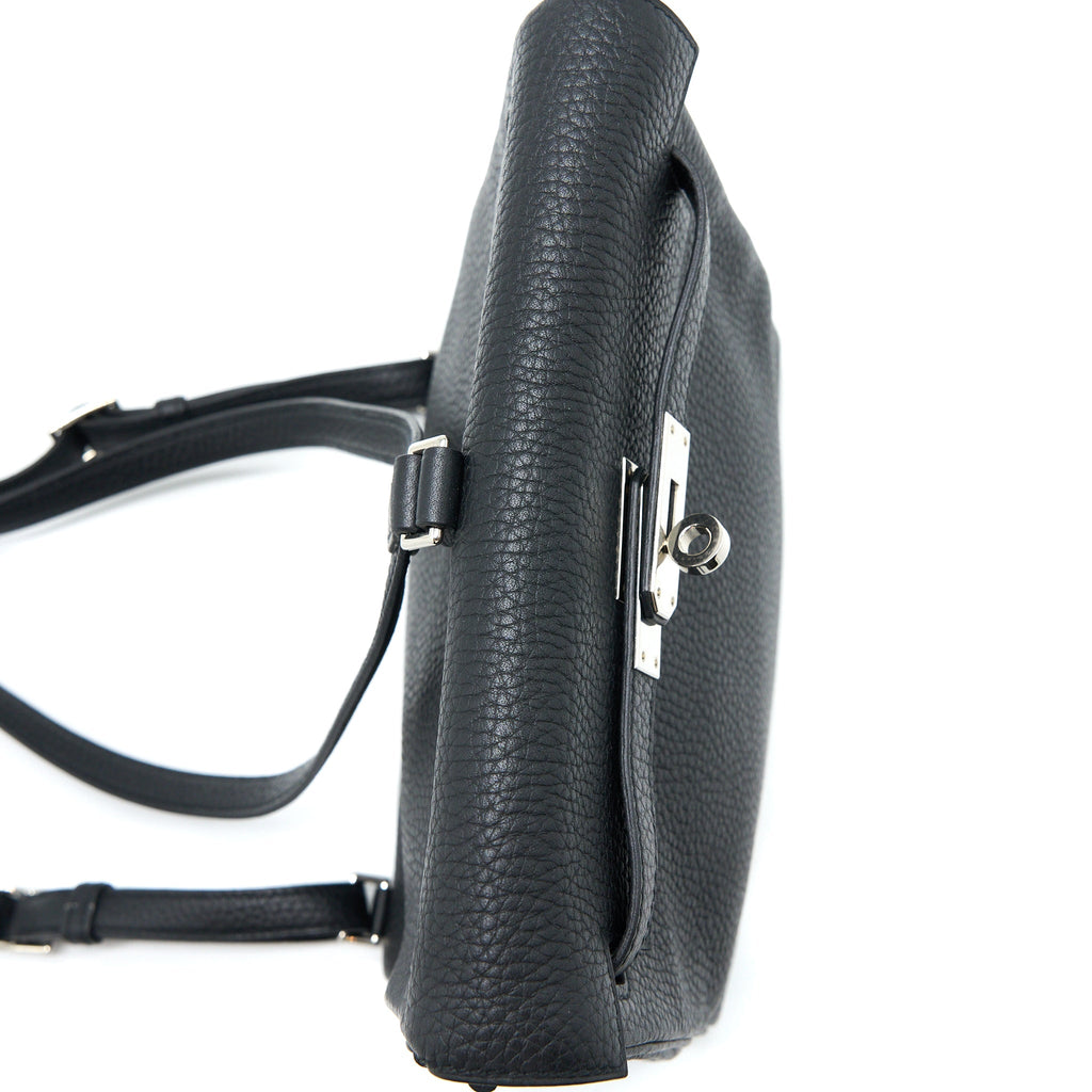 HERMES KELLY ADO BACKPACK CLEMENCE BLACK SHW