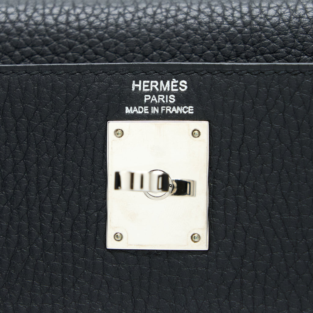 HERMES KELLY ADO BACKPACK CLEMENCE BLACK SHW